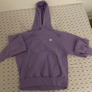 Purple champion hoodie ! (More like a lavender) I barely see these anymore